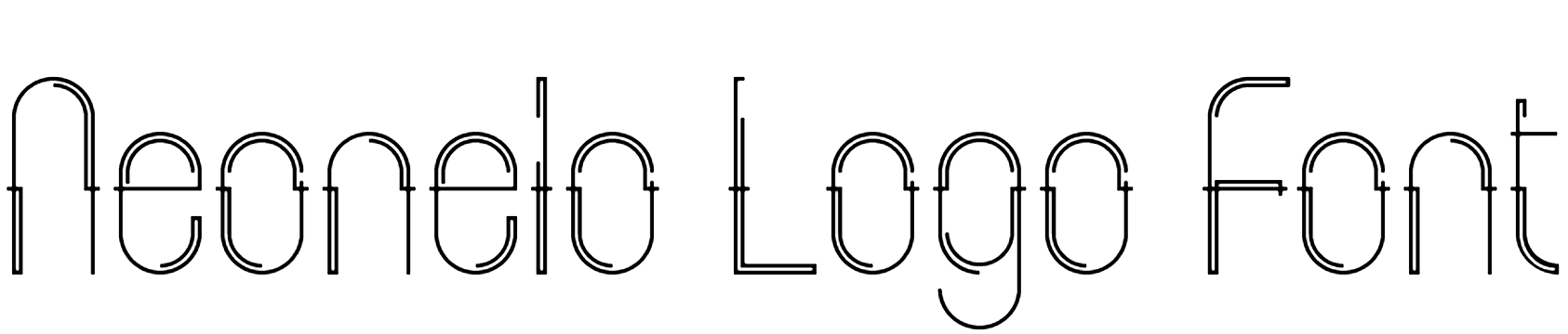 Neonelo Logo Font Download