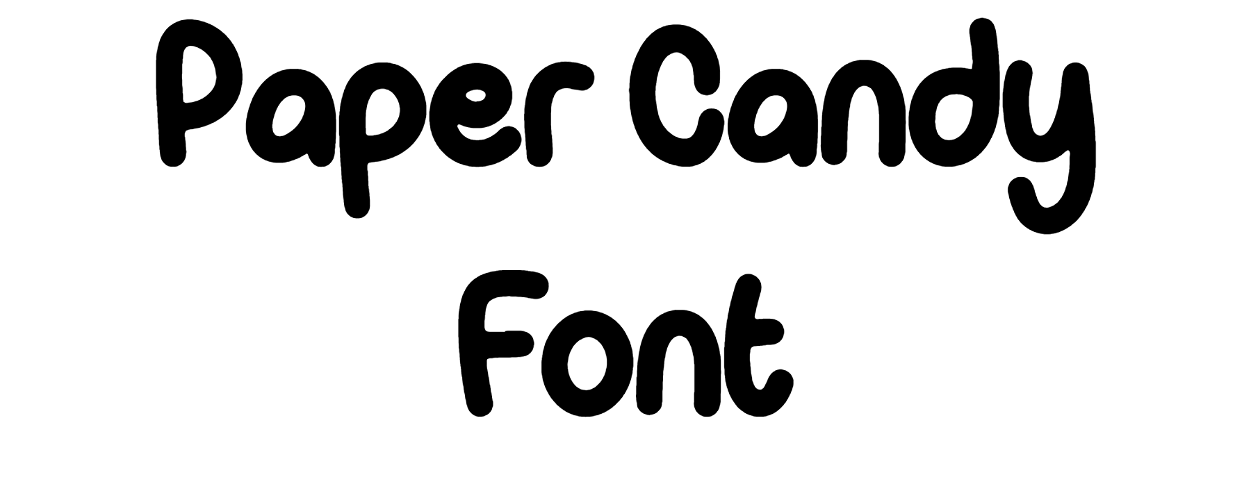 Paper Candy Font Download