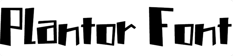Plantor Font Download