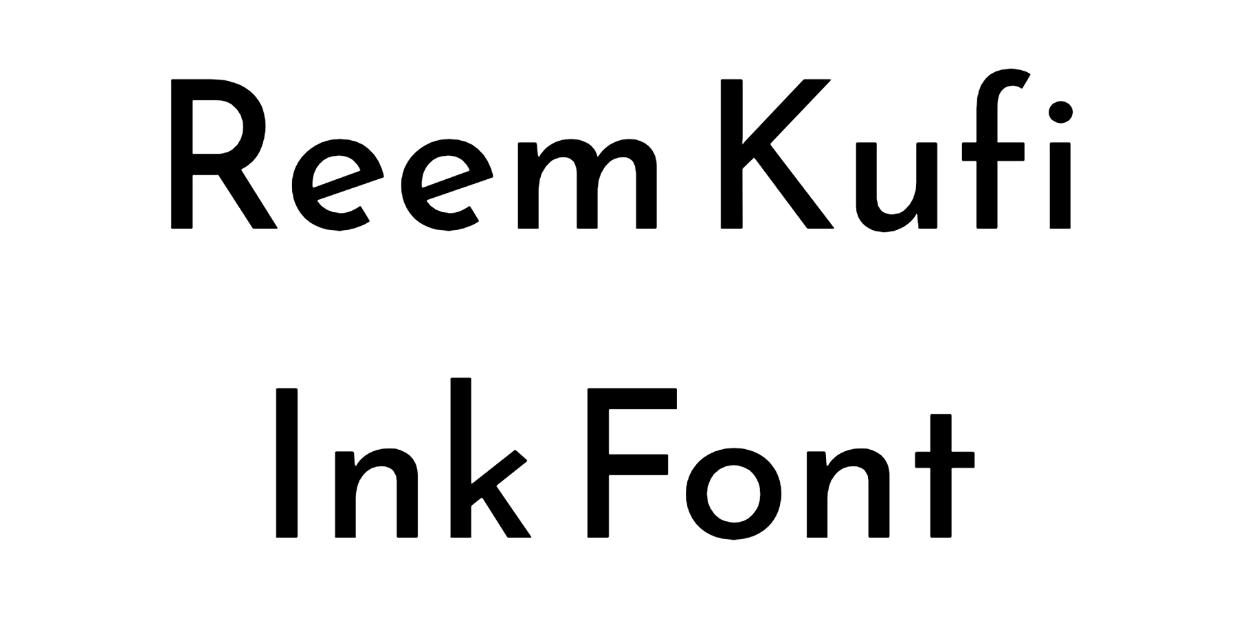 Reem Kufi Ink Font Download