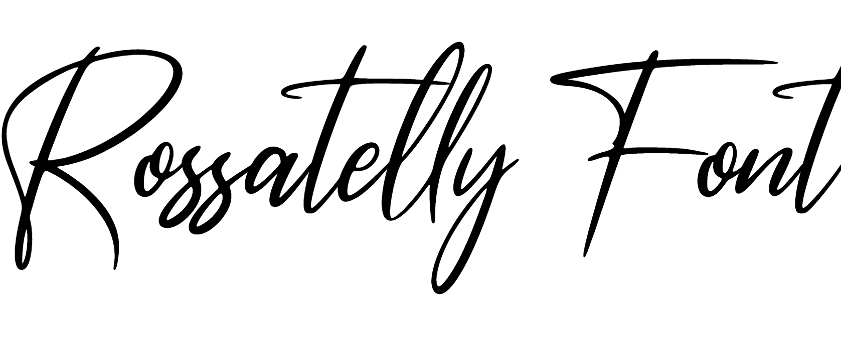 Rossatelly Font Download