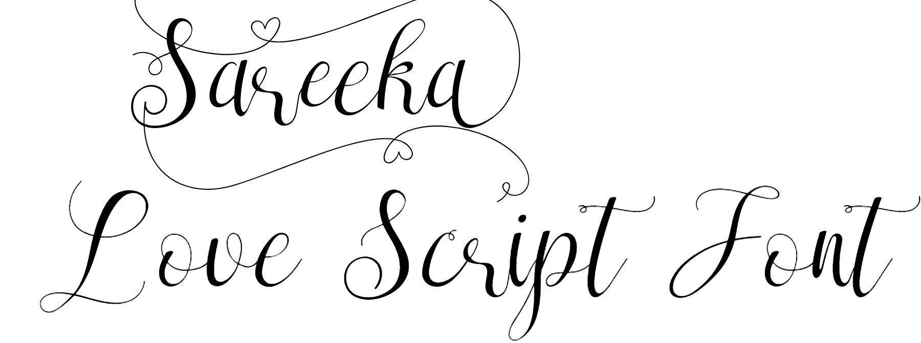 Sareeka Love Script Font Download
