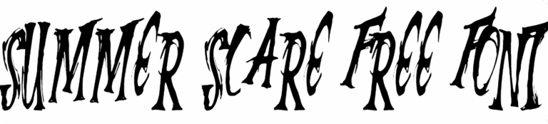 Summer Scare Free Font Download