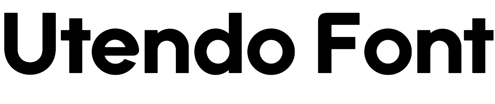 Utendo Font Download