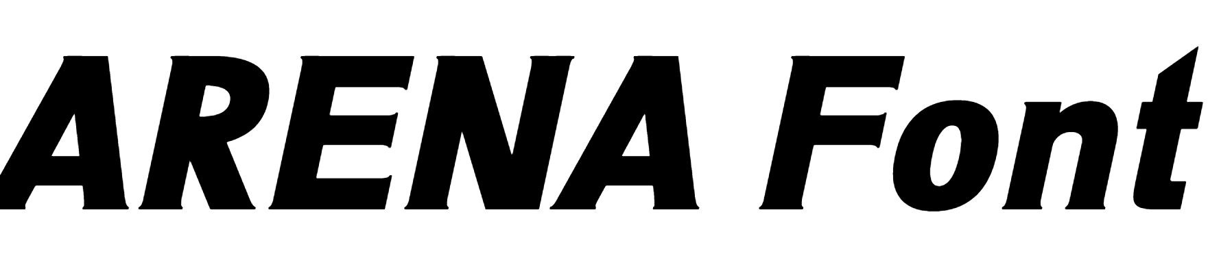 ARENA Font free download