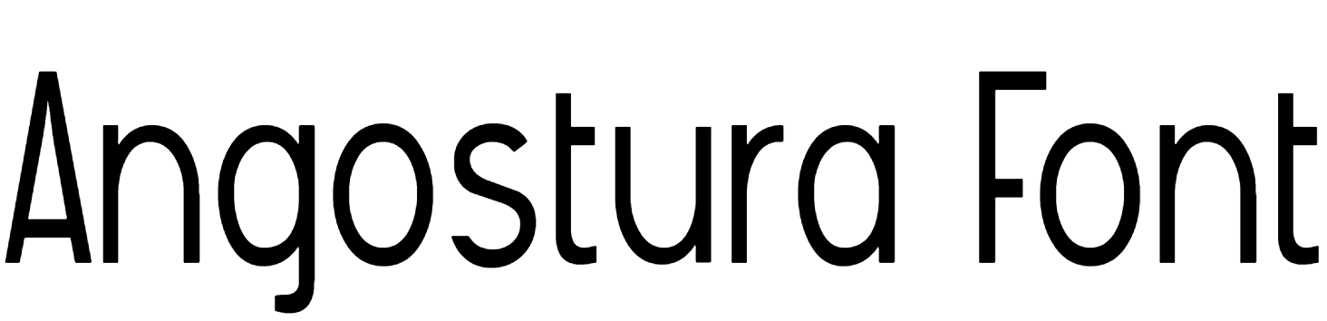 Angostura Font free download