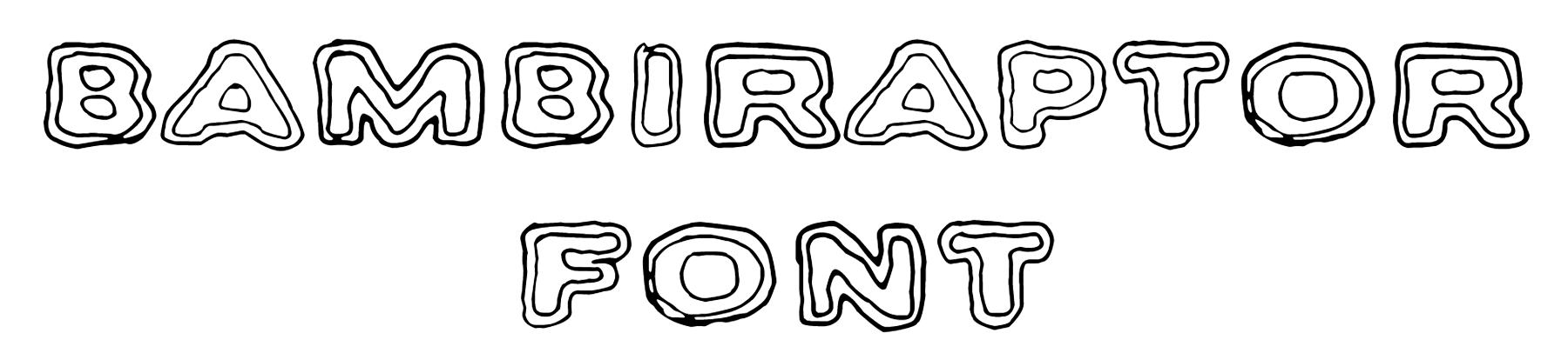 Bambiraptor Font free download