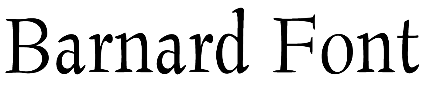 Barnard Font free download