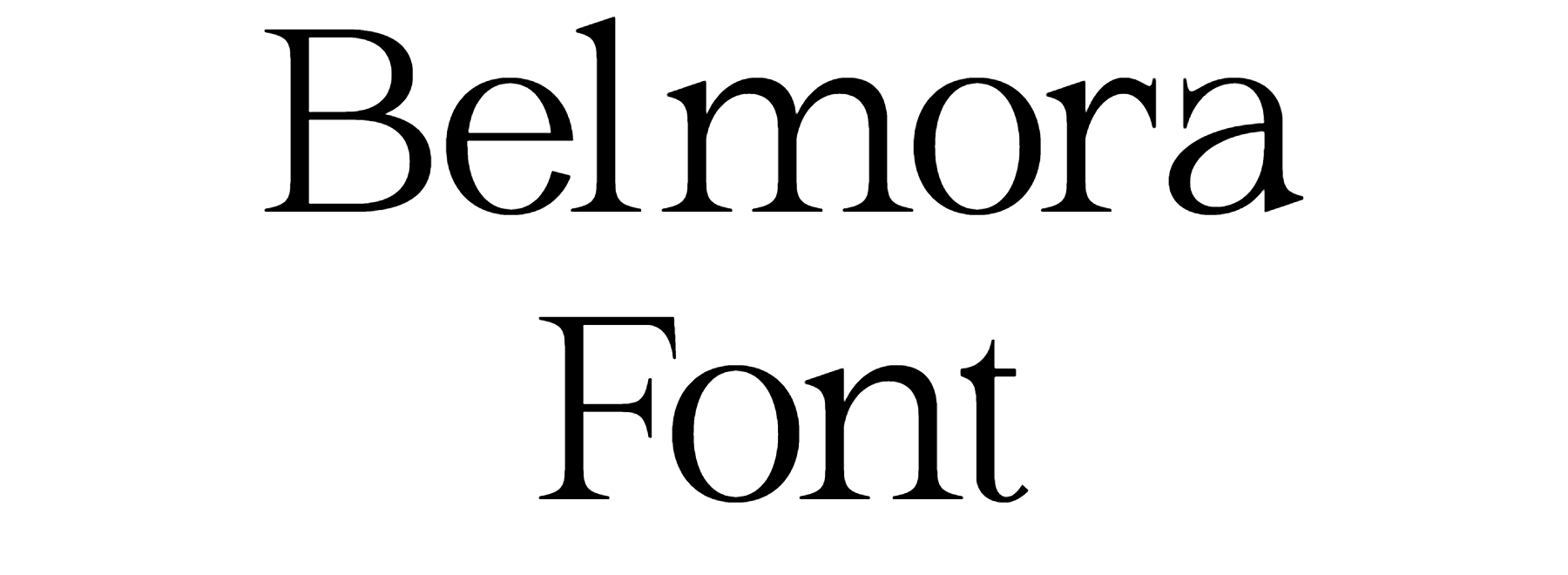 Belmora Font free download