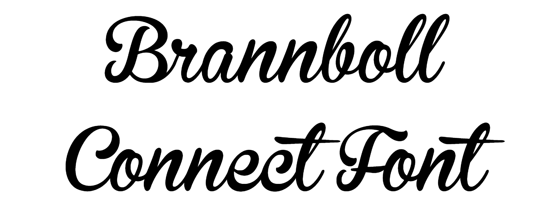 Brannboll Connect Font download