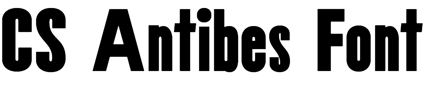 CS Antibes font free download