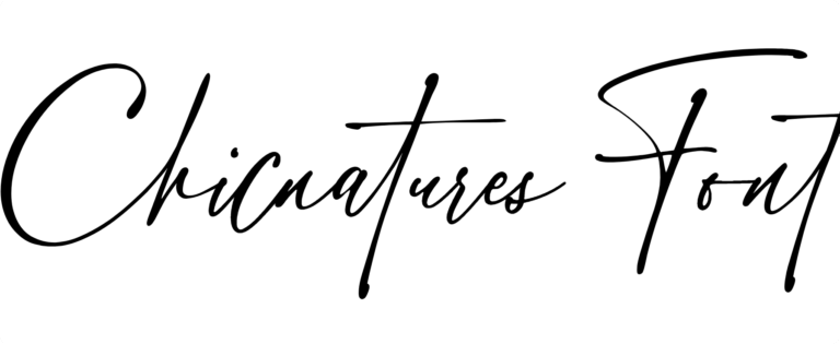 Chicnatures Font free download