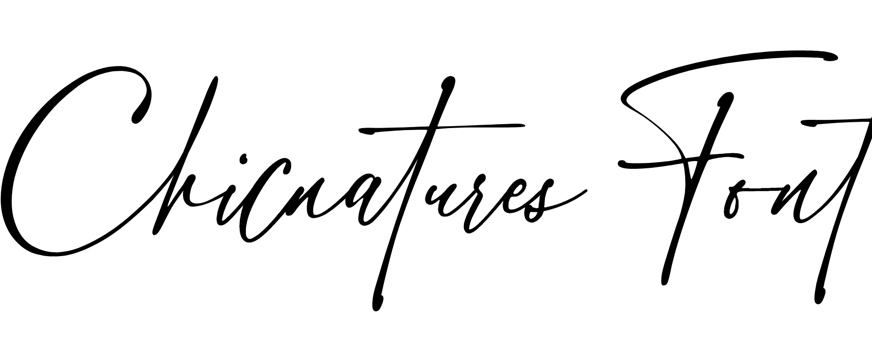 Chicnatures Font free download