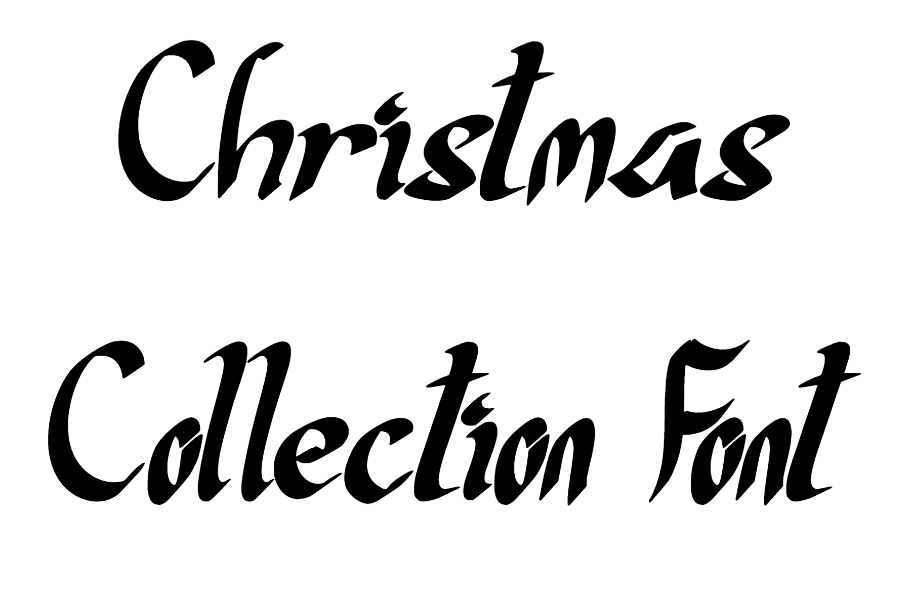 Christmas Collection Font free download