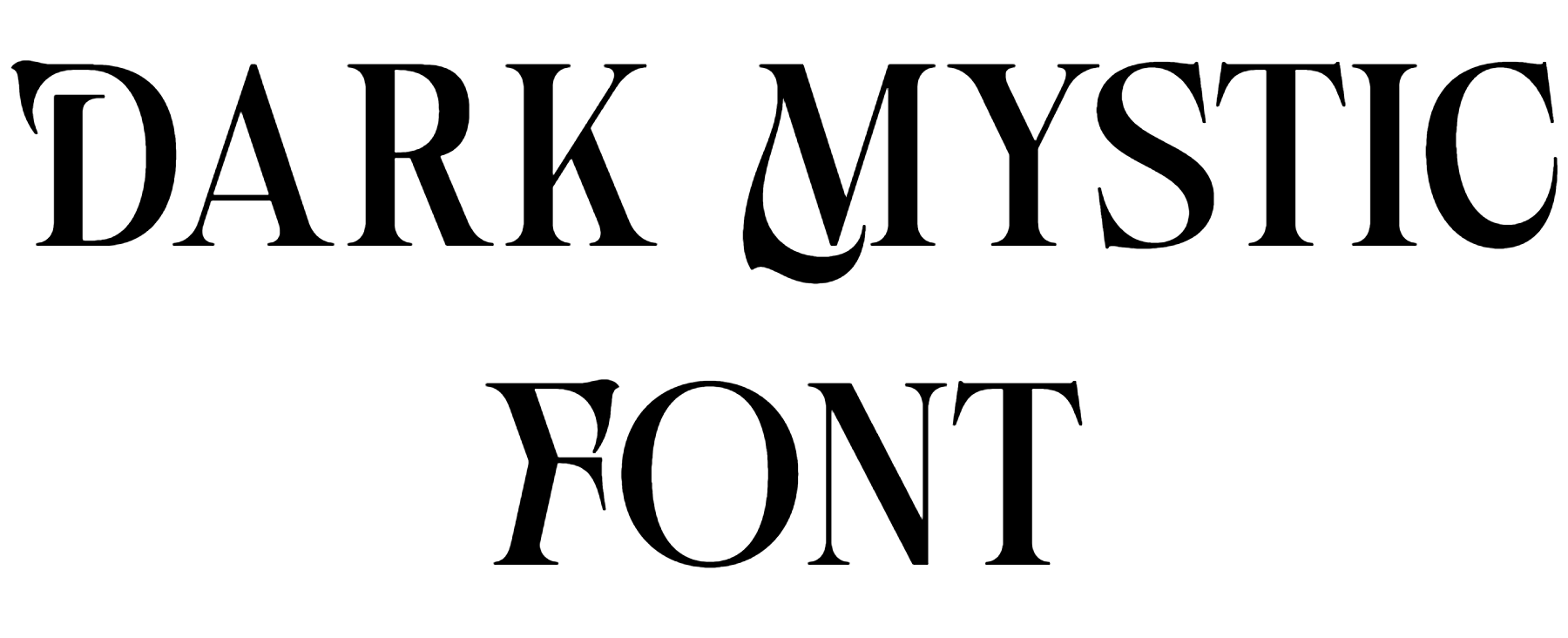 Dark Mystic Font Download