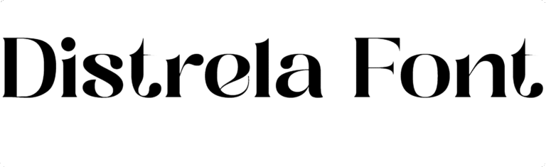Distrela Font free download