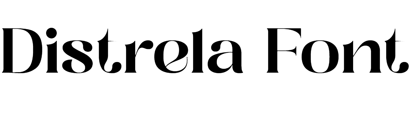 Distrela Font free download