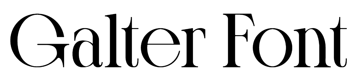 Galter Font free download
