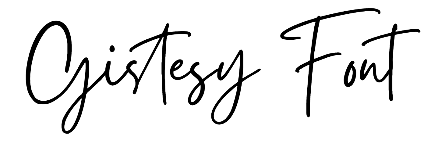 Gistesy font free download