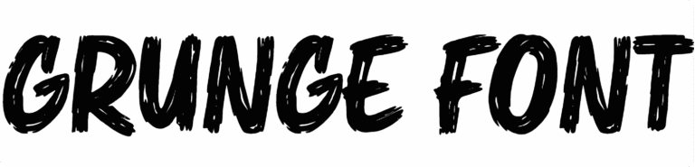 Grunge Font free download