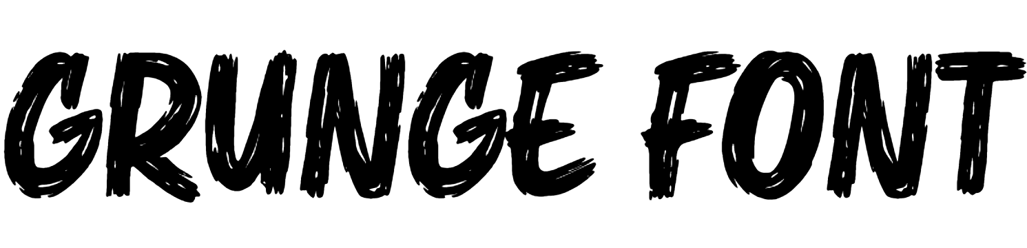 Grunge Font free download