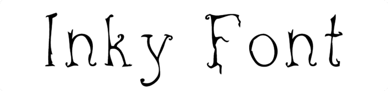 Inky Font Download
