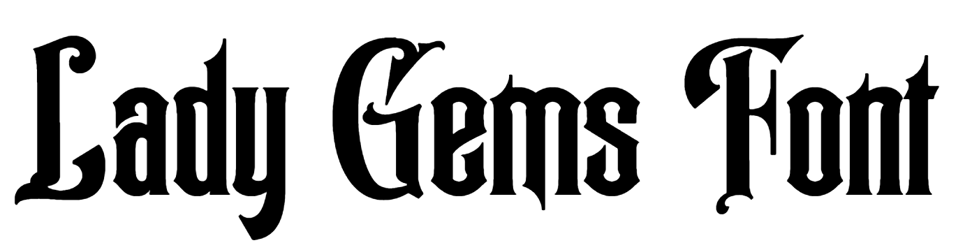Lady Gems Font free Download