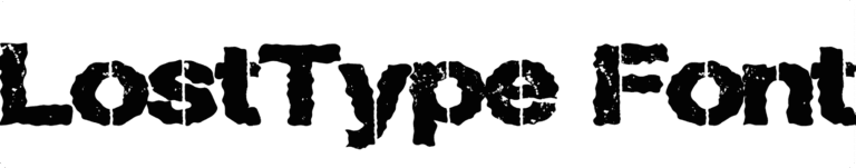 LostType Font free download