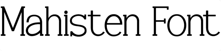 Mahisten Font Download