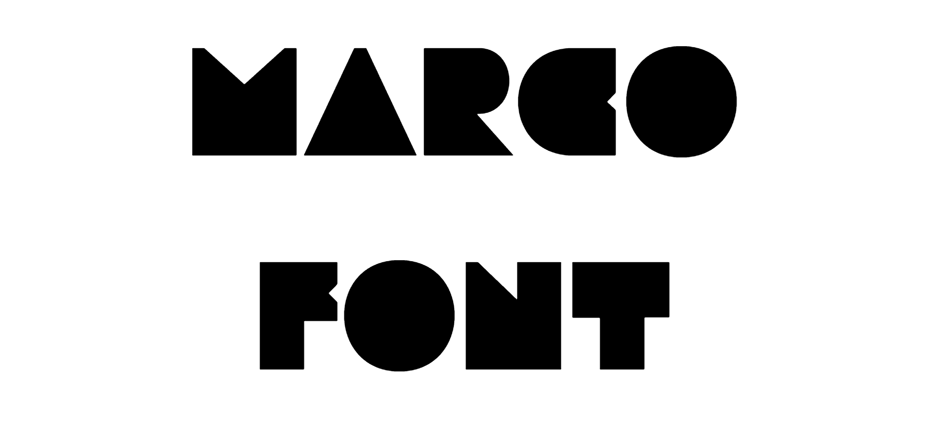 Marco font free download