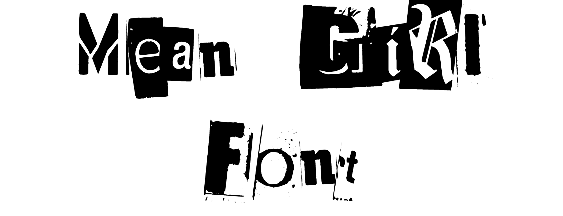 Mean Girl Font free download