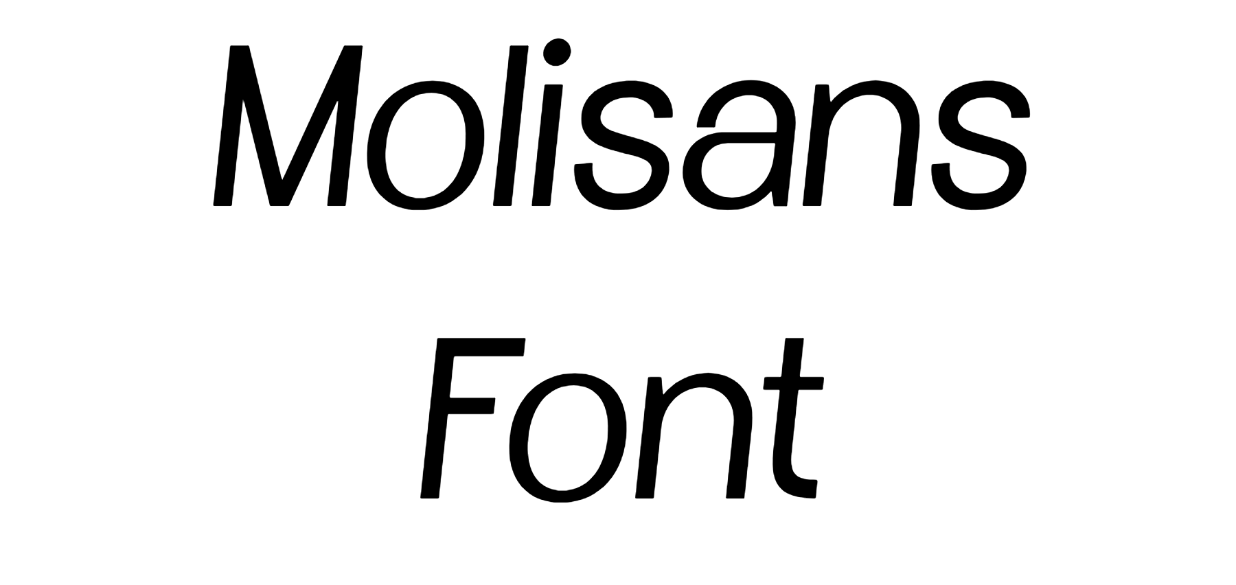 Molisans Font free download