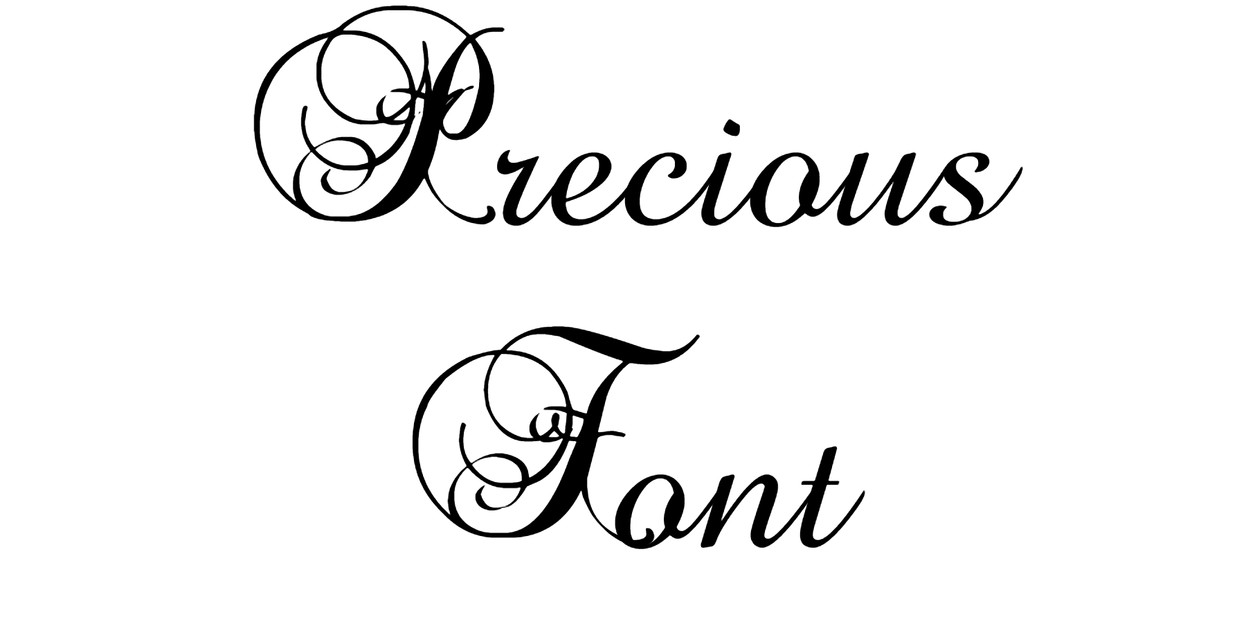 Precious Font free download