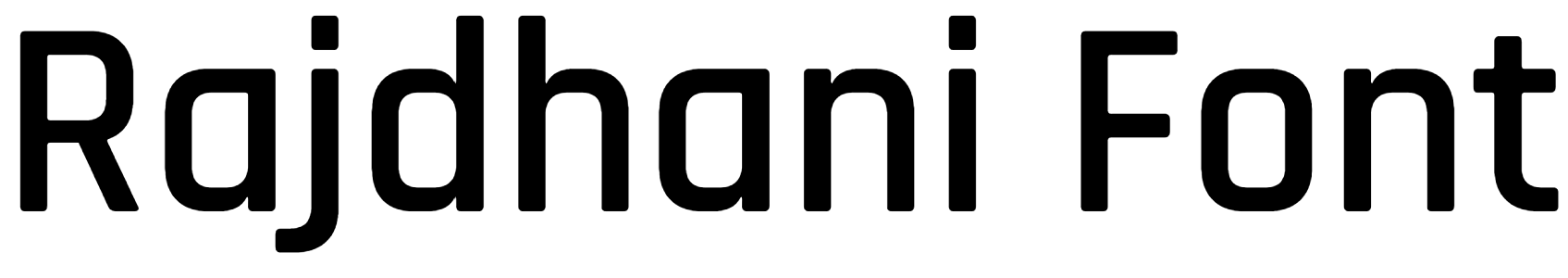 Rajdhani Font free download