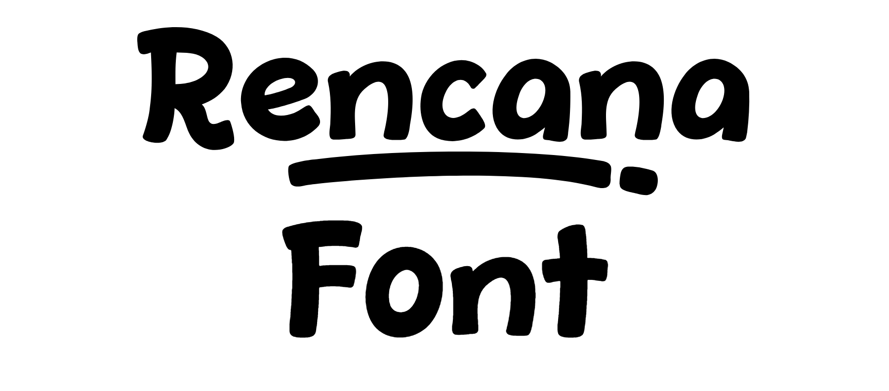 Rencana font free download