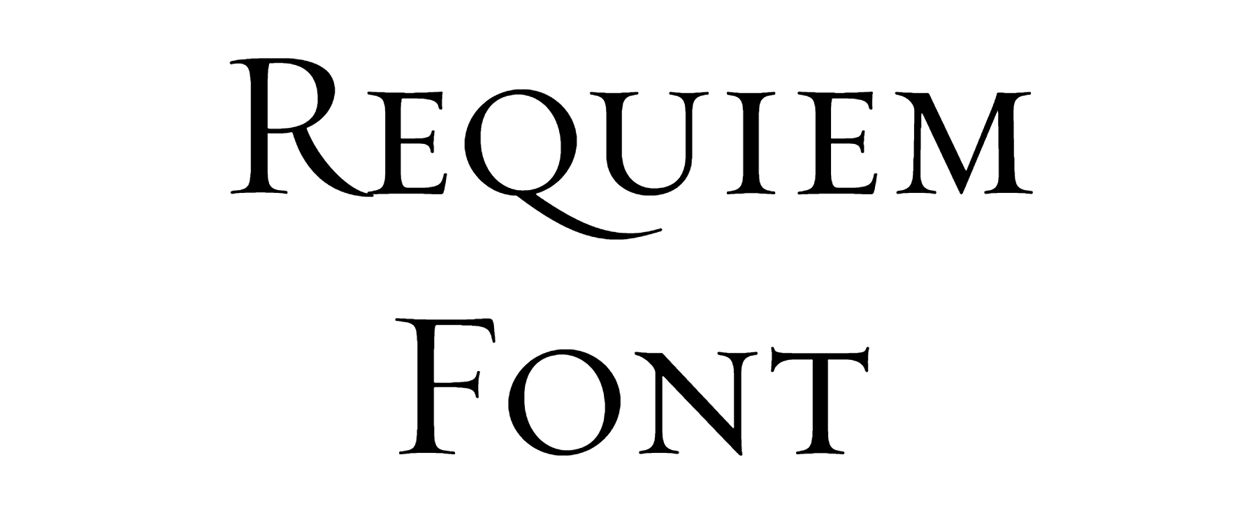 Requiem Font free download