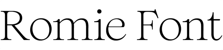 Romie Font free download