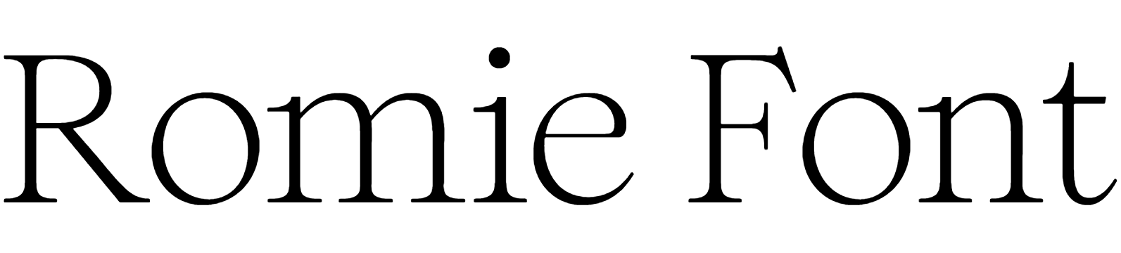 Romie Font free download