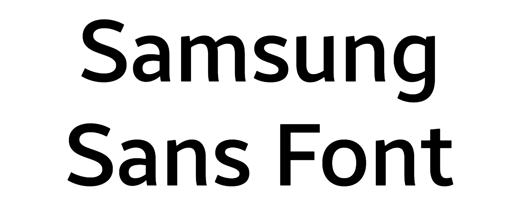 Samsung Sans Font free download