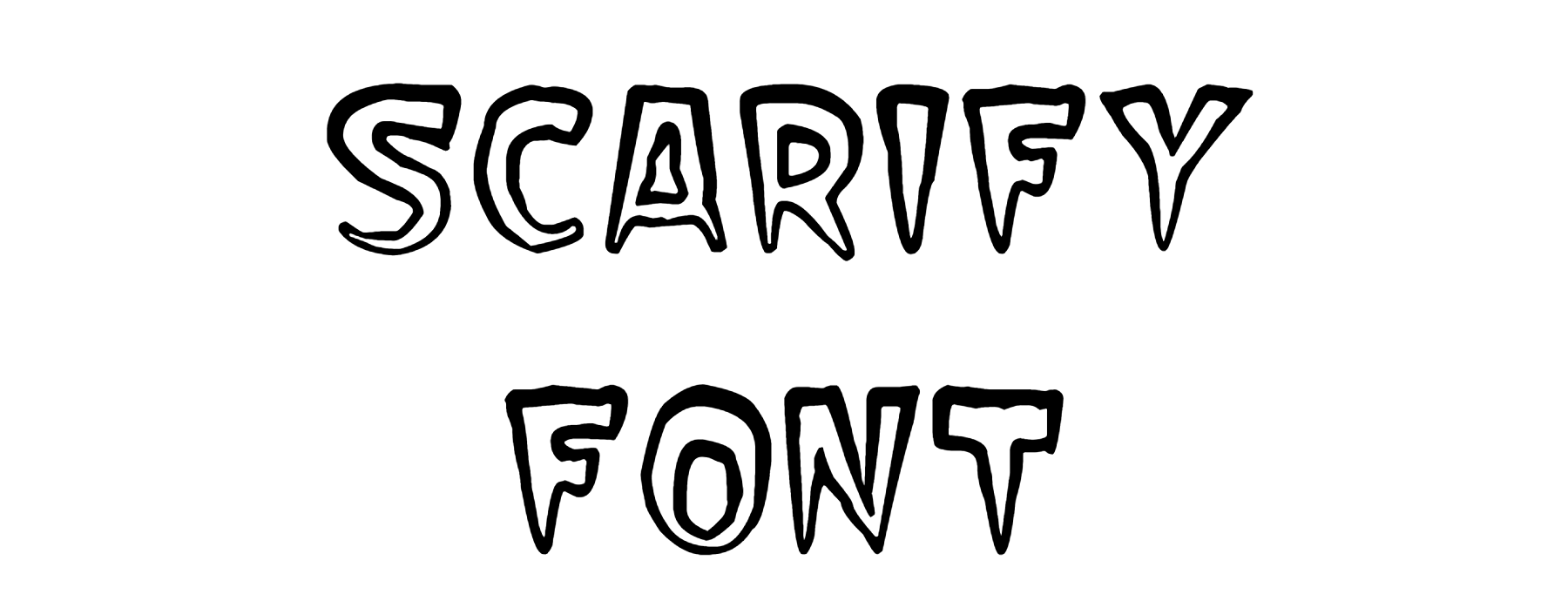 Scarify Font free download