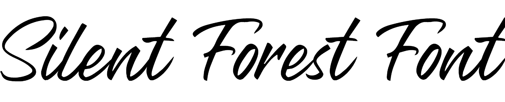 Silent Forest Font free download