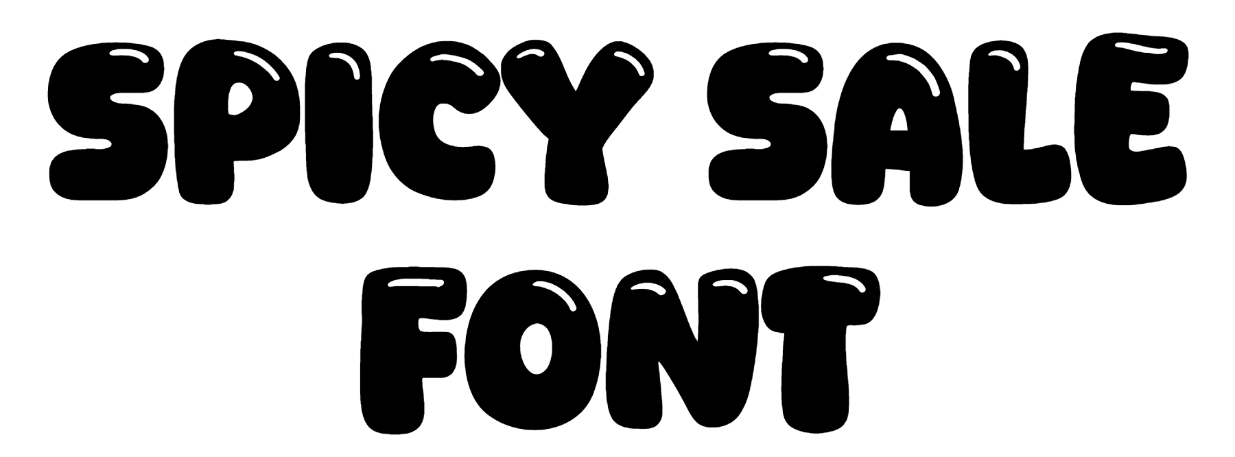 Spicy Sale Font free download