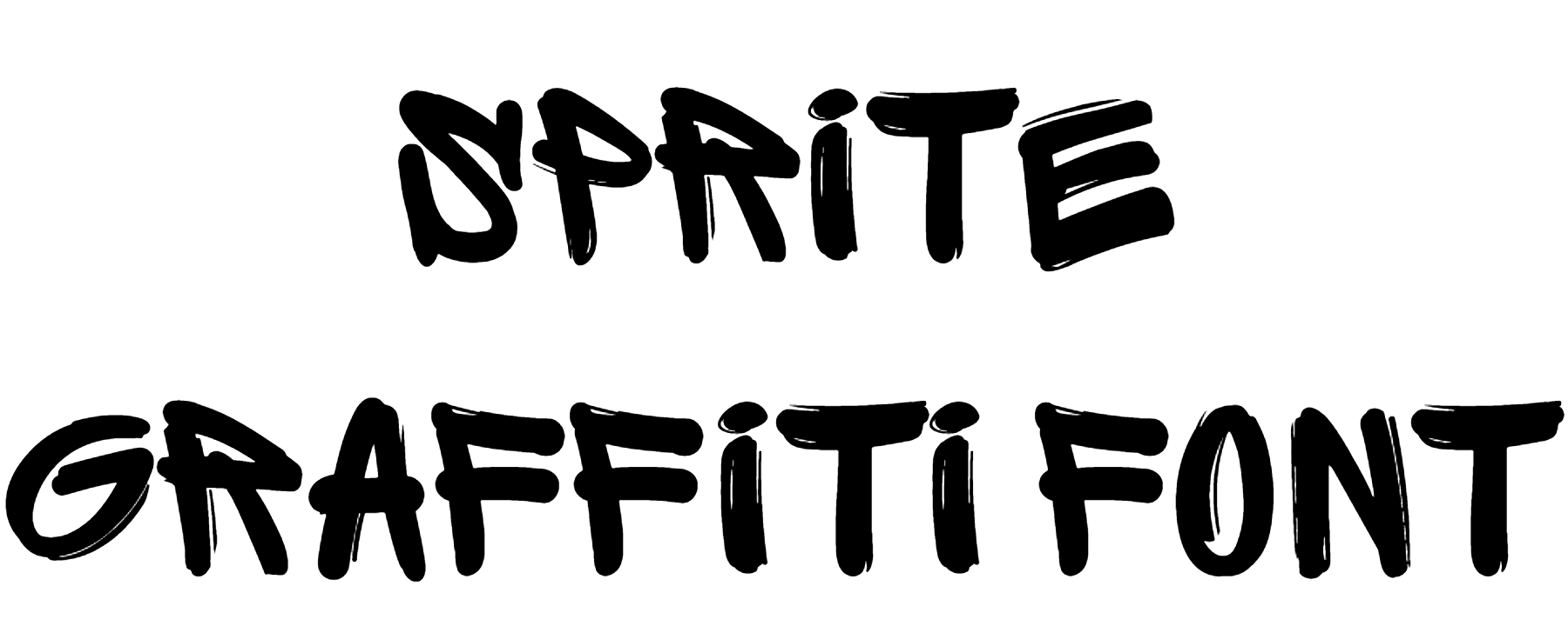 Sprite Graffiti Font Download