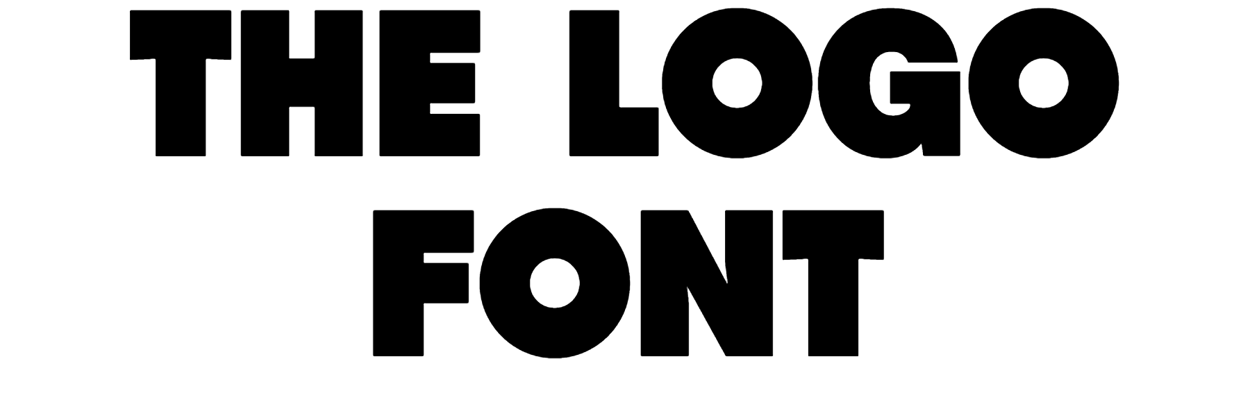 The Logo Font free download