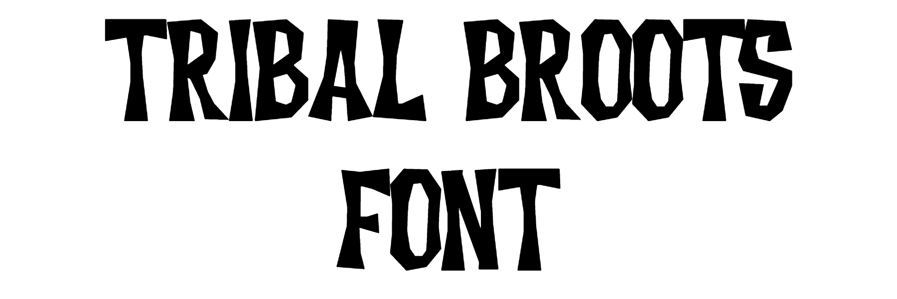 Tribal Broots Font Download