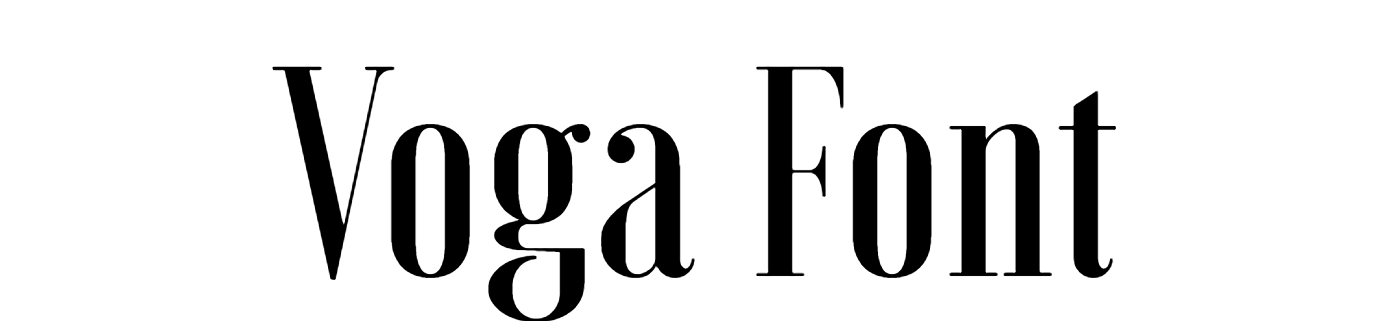 Voga Font free download