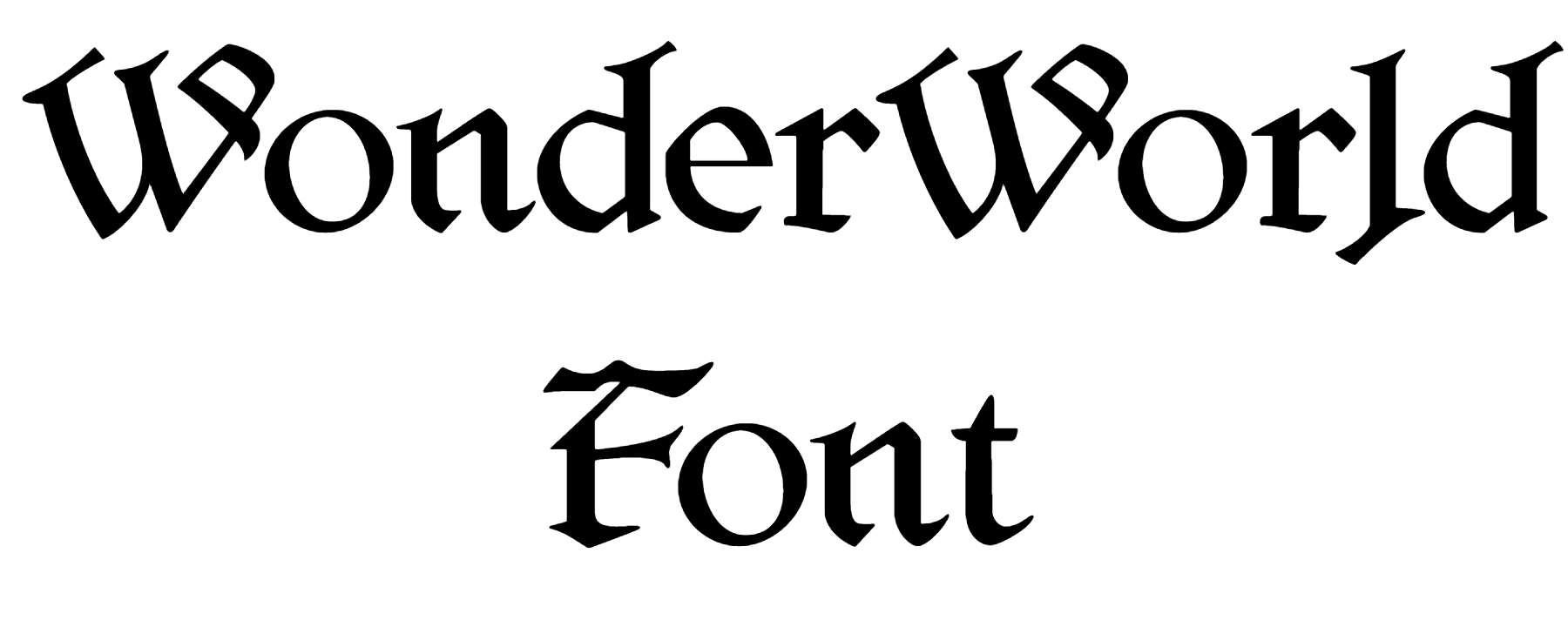 WonderWorld Font Download