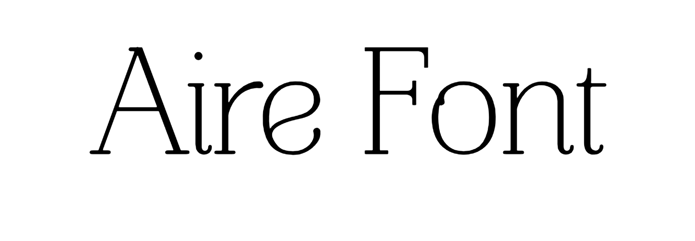 Aire Font free download