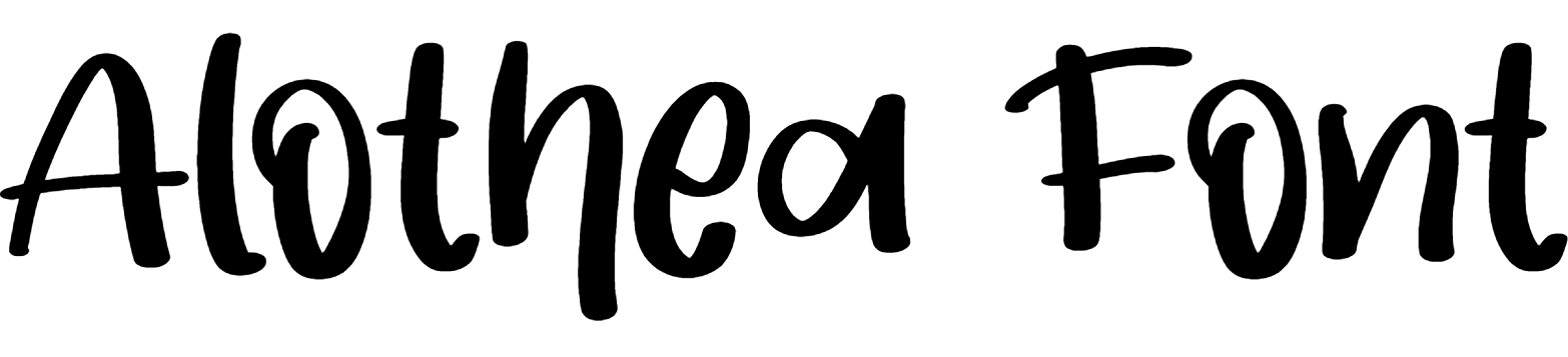 Alothea Font free download