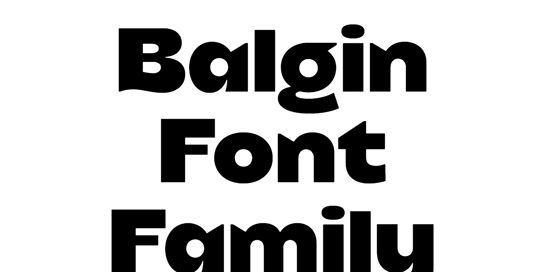 Balgin Font free download